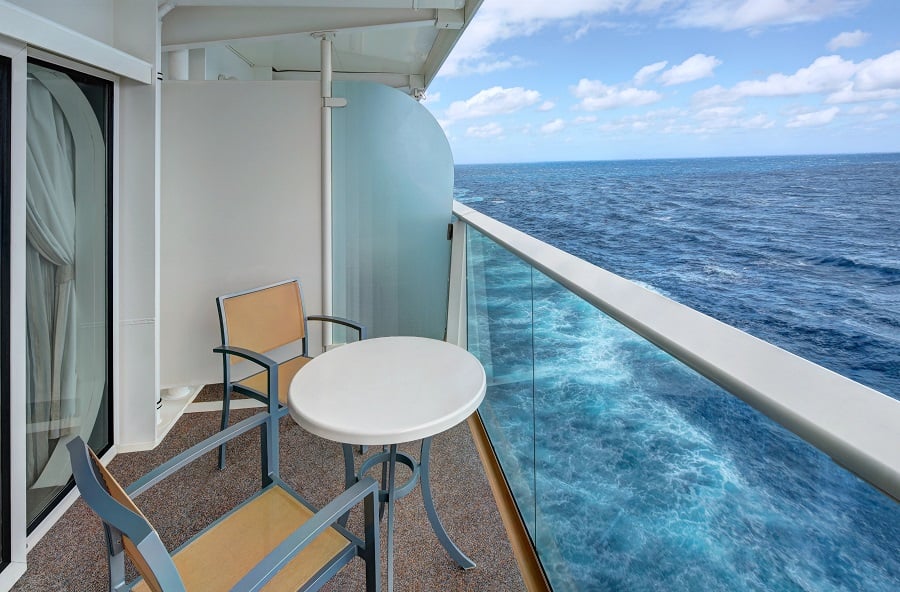 С балконом Ocean View with Balcony (1D)