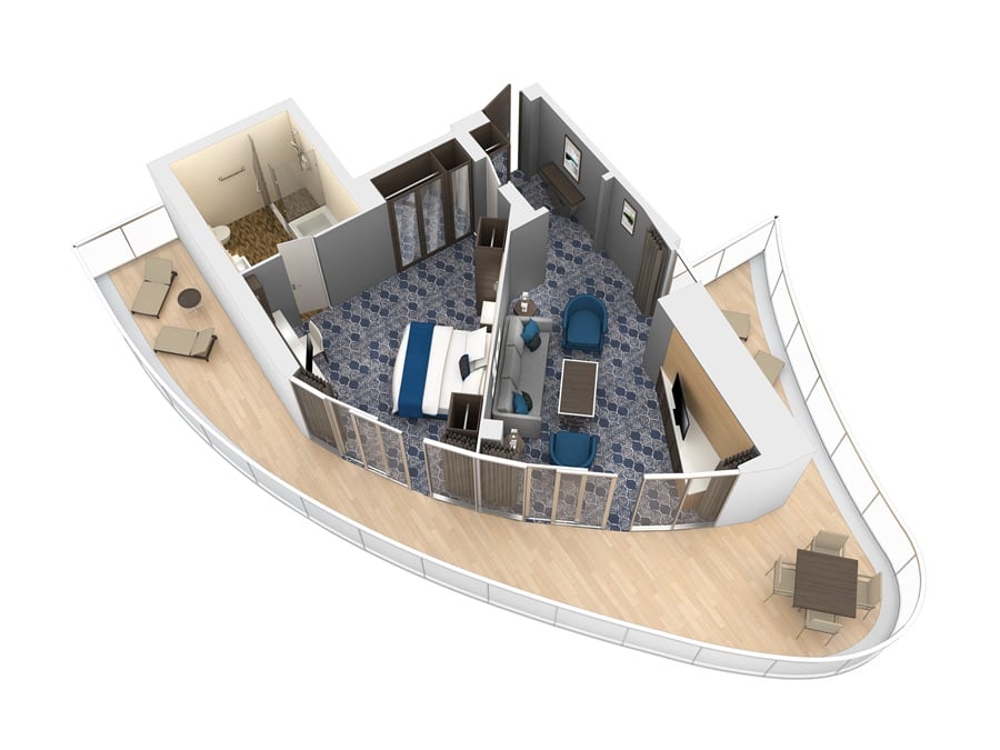 Сьют Spacious AquaTheater Suite - 1 Bedroom (A3)