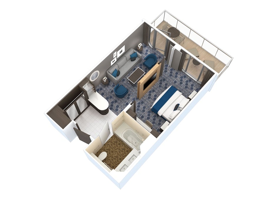 Сьют Grand Suite - 1 Bedroom (GS)