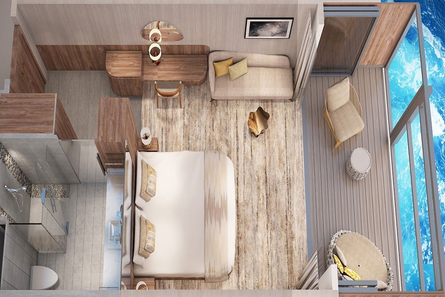 Cьют Sky Suite with Infinite Veranda (SK)