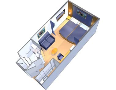 Внутренняя Interior Guaranteed Stateroom (ZI)