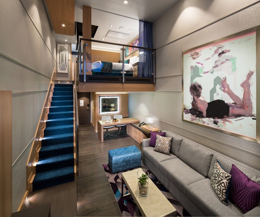 Сьют Crown Loft Suite with Balcony (L1)