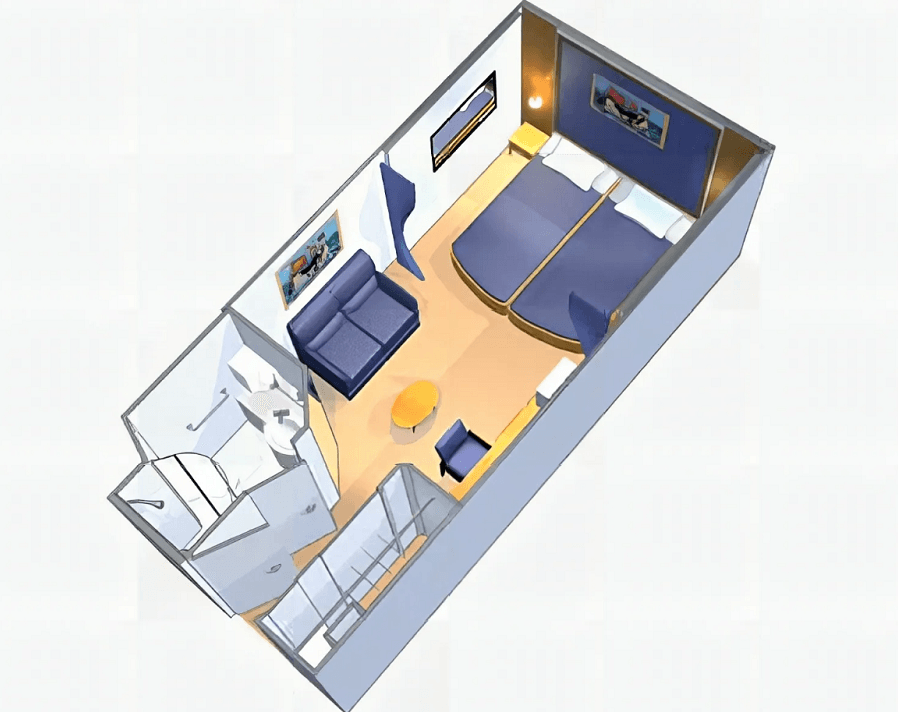 Внутренняя Inside Stateroom (2V)