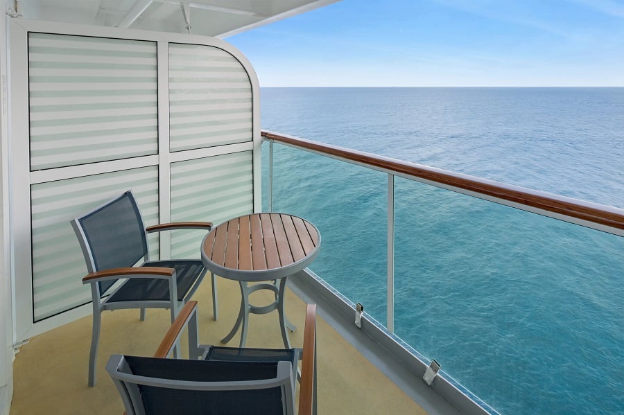 С балконом Ocean View Balcony (1D)