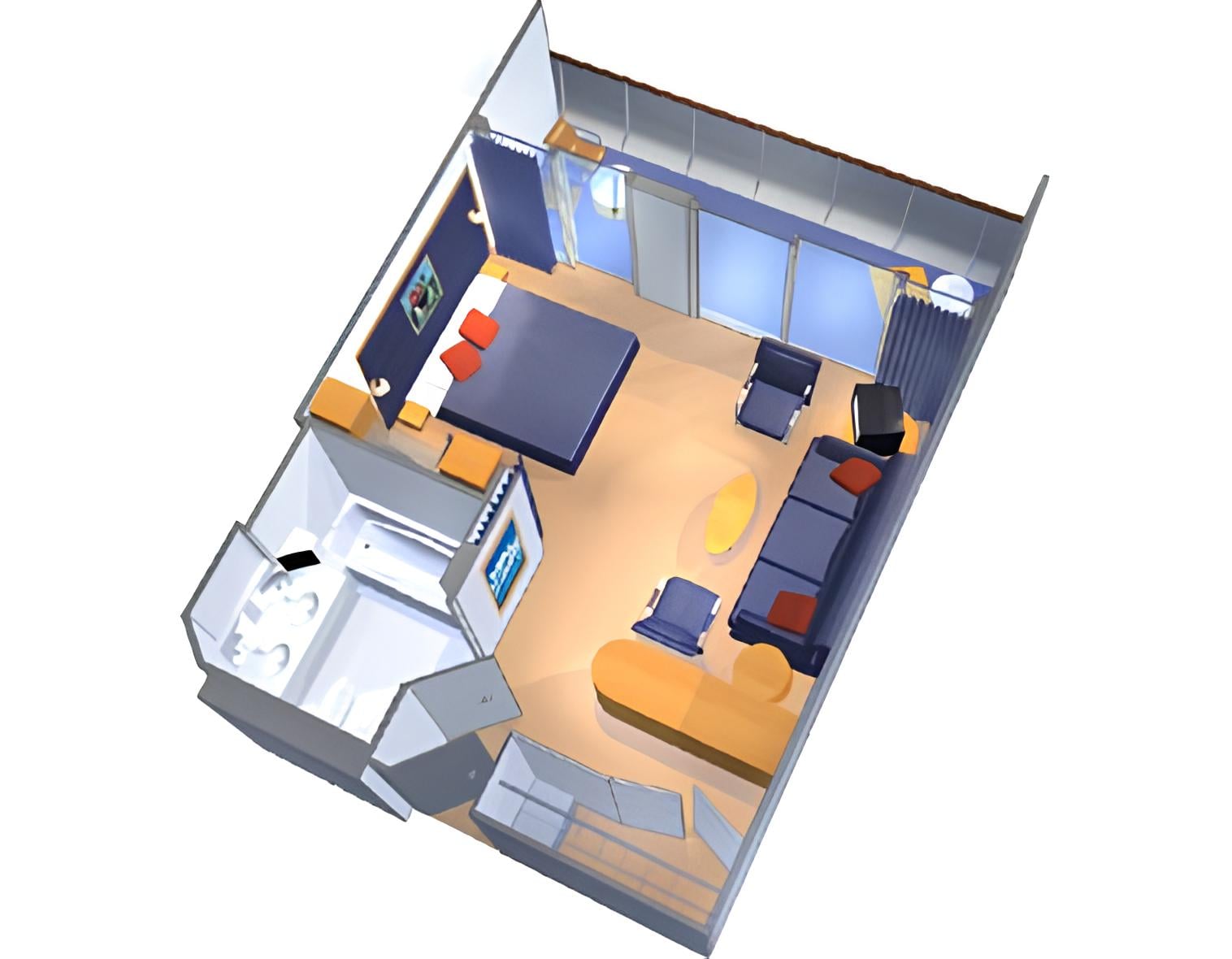 Сьют Grand Suite – 1 Bedroom (GS)