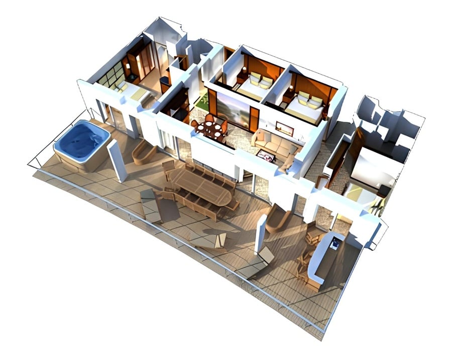 Сьют Villa Suite – 4 Bedroom (VS)