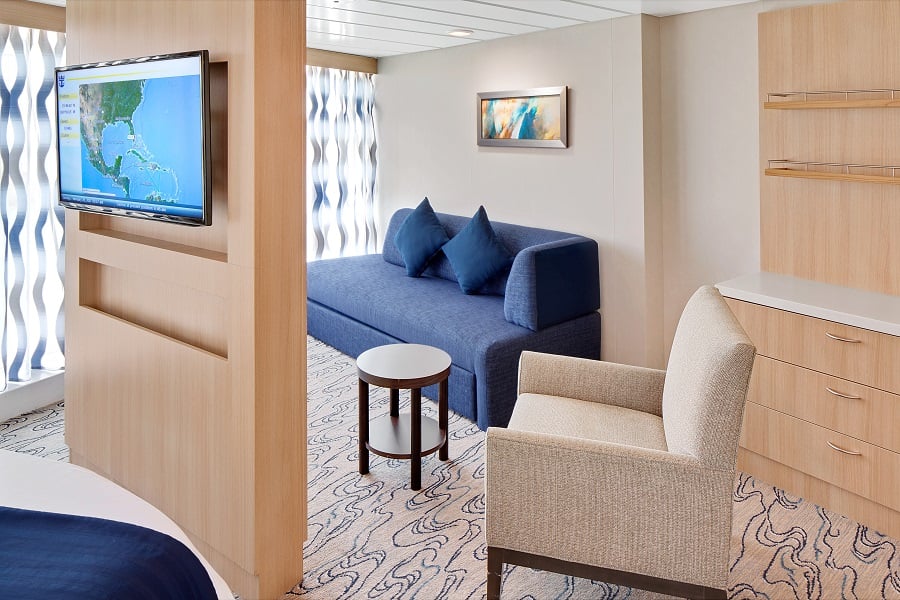 Сьют Ocean View Panoramic Suite (No Balcony) (VP)