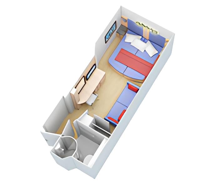 Внутренняя Connecting Inside Cabin Stateroom (CI)