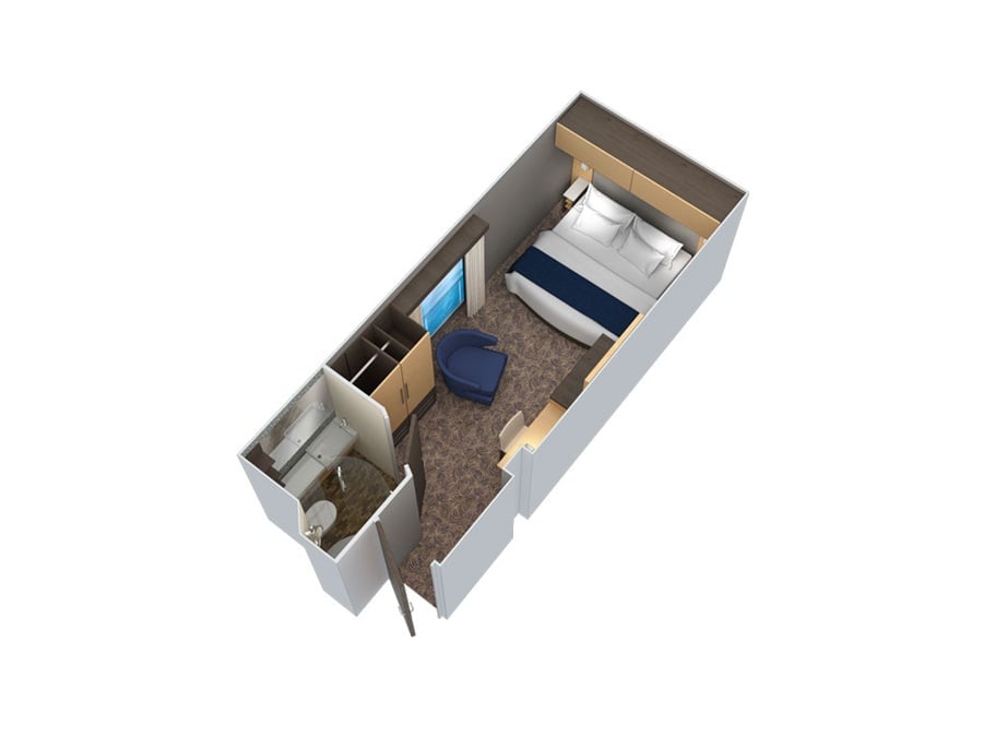Внутренняя Interior with Virtual Balcony (1U)