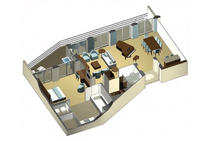 Сьют Penthouse Suite (PS)