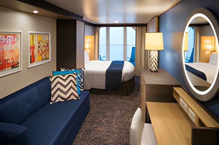 С балконом Ocean View Balcony (3D)
