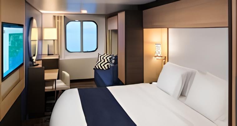 С окном Spacious Ocean View Stateroom (4M)