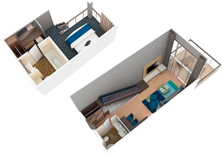 Сьют Crown Loft Suite (L1) 