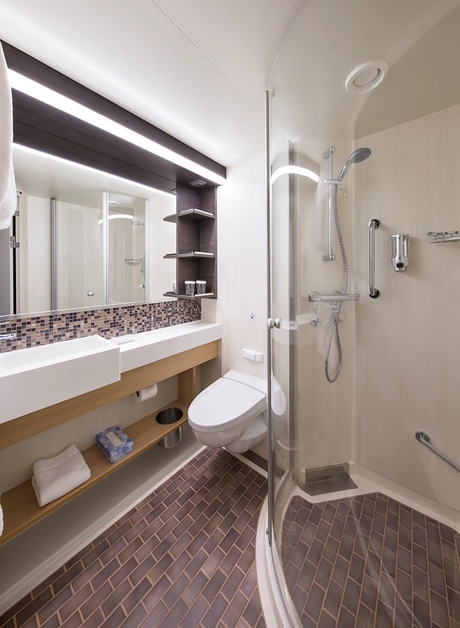 С окном Ultra Spacious Ocean View Stateroom (1K)