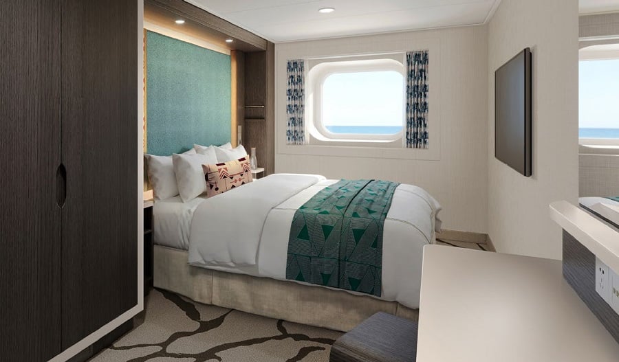 С окном Seaview stateroom (SCA)