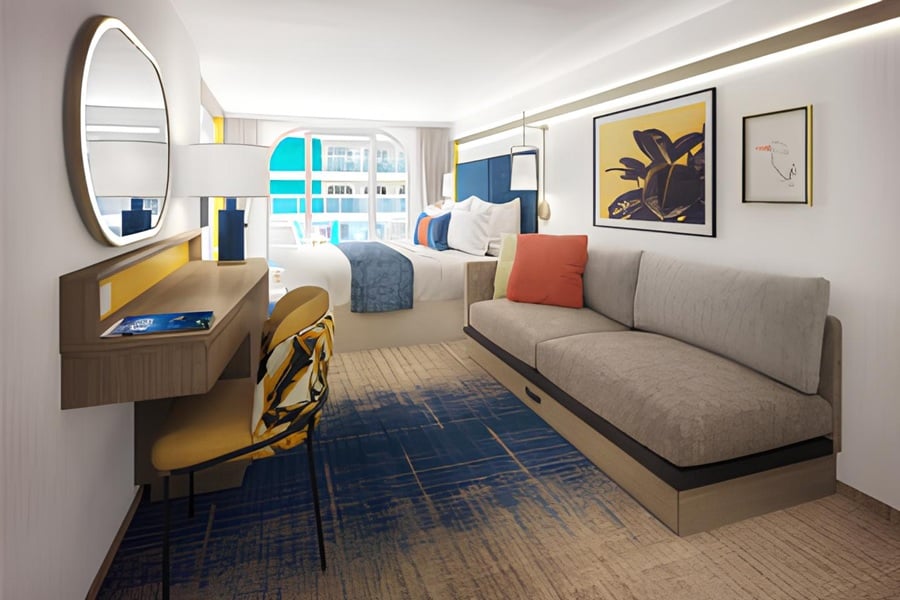 С балконом Surfside Family View Balcony (H5)