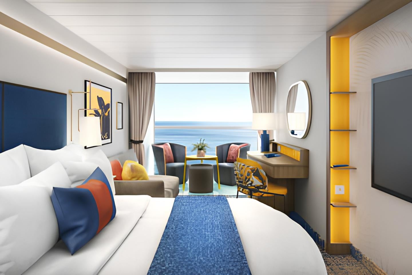 С балконом Infinite Ocean View Balcony (I1)