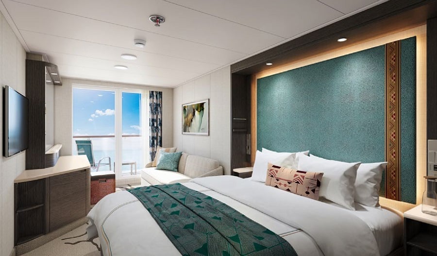 С балконом Oceanview stateroom with balcony (BCA)