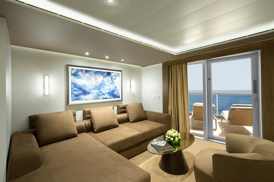 Сьют с балконом Serenity Residence (SR)